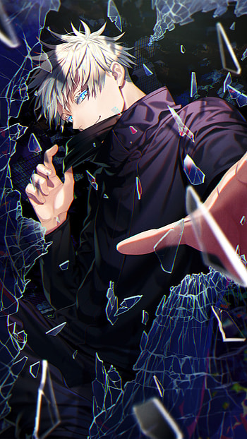 Saturo Gojo, Anime, Jujutsu Kaisen HD phone wallpaper