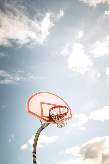 Sports, Sky, Basketball, Basketball Shield, Basketball Backboard, Basketball Hoop, Basketball Ring HD phone wallpaper