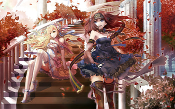 Anime, Girls HD wallpaper