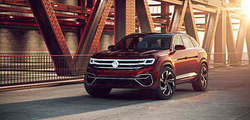 Volkswagen Atlas Cross Sport Concept 2018, volkswagen-atlas, volkswagen, 2018-cars, cars HD wallpaper