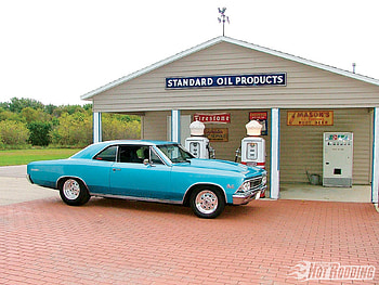 66 Chevelle, bowtie, classic, chevy, gm HD wallpaper
