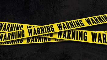 Warning , artist, artwork, digital-art HD wallpaper