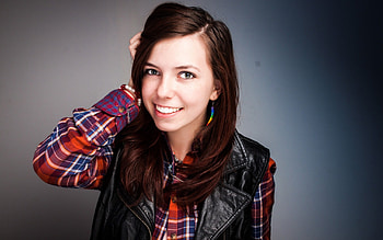 gorgeous brunette, sexy, teen, hot, cute, girl HD wallpaper