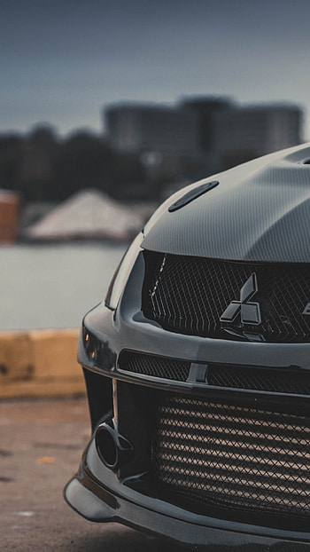 Lancer Evo, Front view HD phone wallpaper