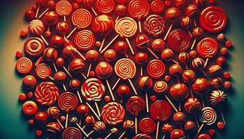 Sweet Lollipop Array, lollipop, candy, sweets, colorful, dessert HD wallpaper
