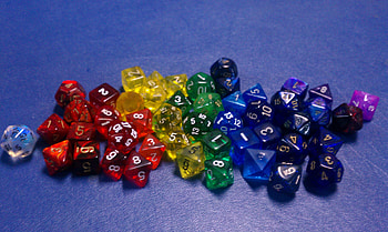 Rainbow Dice by mercutio531 Rainbow Dice by mercutio531 HD wallpaper