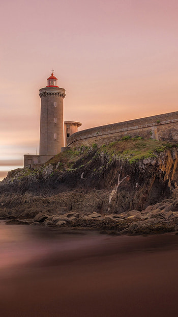 Bridge building, Lighthouse, Sony Xperia, Premium HD phone wallpaper