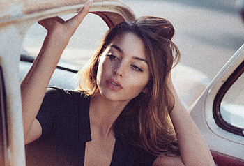 2018, Celine Farach, celebrity, beautiful HD wallpaper