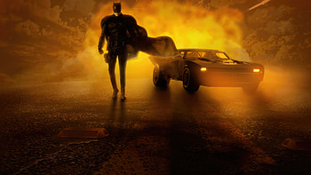 The Batman Walking Towards Penguin, the-batman, batman, superheroes, artwork, digital-art, artist, behance HD wallpaper