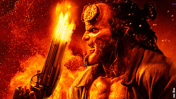 Hellboy Movie New Poster , hellboy, movies, 2019-movies, poster HD wallpaper