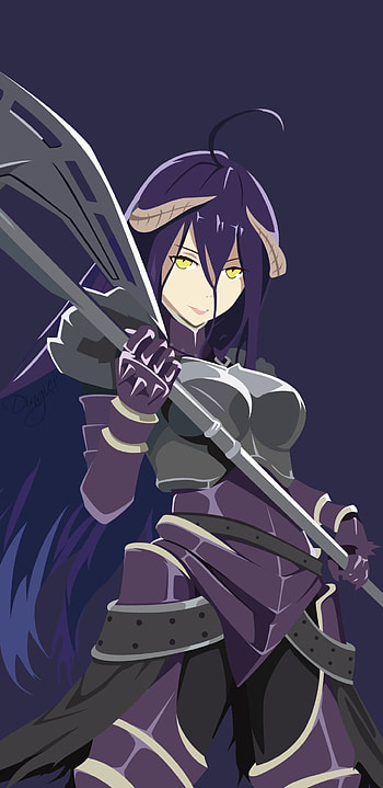 Albedo - Overlord's Nightguard (Anime ), Albedo (Overlord), Anime, Overlord HD phone wallpaper