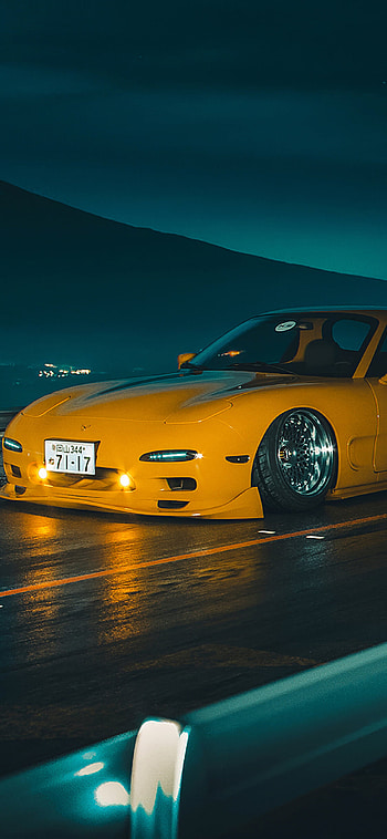 Mazda Auto, Yellow Mazda, resolution, High definition HD phone wallpaper