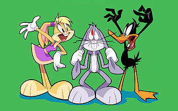 Lola Bunny, Bugs Bunny, Daffy Duck, Cartoons HD wallpaper