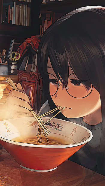 Anime Moments: Cozy Ramen Original, Anime, Original HD phone wallpaper
