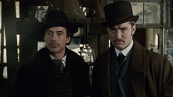 Jude Law, Watson, Sherlock Holmes, Film HD wallpaper
