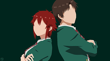Tomo Aizawa & Junichirou Kubota, Junichirou Kubota, Tomo Aizawa, Anime, Tomo-chan Is a Girl! HD wallpaper