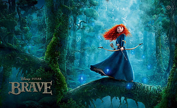 Princess Merida, Brave, Animation, Disney HD wallpaper