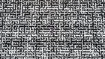 Maze , Labyrinthine challenge, Puzzling paths, Abstract backgrounds HD wallpaper