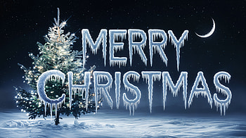 Merry Christmas - Stunning Winter Wonderland, Merry Christmas, Christmas, winter, holiday, snow HD wallpaper