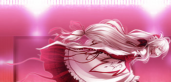 blood cura view 4, running, evil, cura, blood, pink hair, dress HD wallpaper