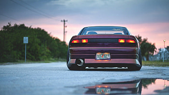 Auto, Nissan, Cars, Reflection, Car, Machine HD wallpaper