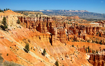 Bryce Canyon National Park, Nature , Beautiful scenery, Mountain view HD wallpaper