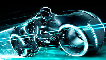 TRON: Legacy — Neon Lightcycle, TRON: Legacy HD wallpaper