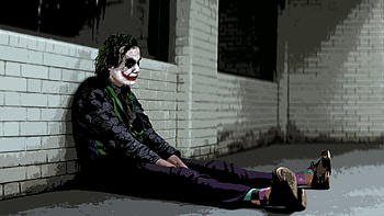 What if Batman was The Joker?, l, i, n, r, o HD wallpaper