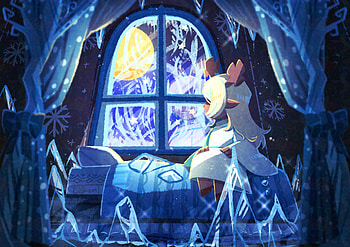 Noelle's Winter Night - Deltarune Holiday, Noelle Holiday, video game, deltarune HD wallpaper