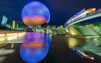 Epcot Park, Night , , Backgrounds HD wallpaper