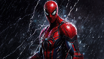 Spiderman Beneath The Mask, spiderman, superheroes, artwork, art, digital-art, ai, deviantart HD wallpaper