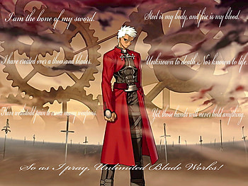 Unlimited Blade works, archer, emiya, fsn, ubw HD wallpaper