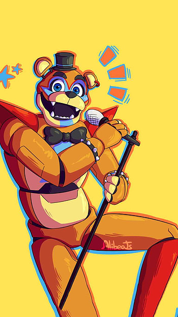 Glamrock Freddy, art, fnaf HD phone wallpaper