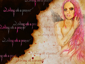 gothic angel fairy prayer, gothic, sexy, model, gli, angel, people, woman, fairy, fantasy, abstract, manipulation HD wallpaper