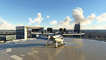 Microsoft Flight Simulator Scenic Helipad, video game, Microsoft Flight Simulator HD wallpaper
