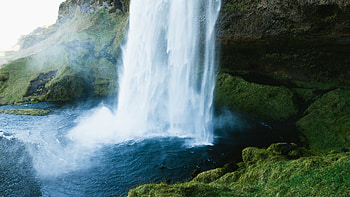 Uganda travels, Waterfall, , Nature HD wallpaper