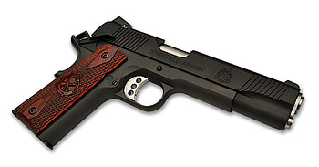 high resolution springfield armory 1911 pistol HD wallpaper