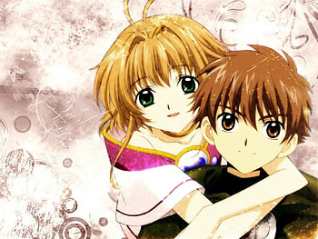 Syaoran x SaKUra, syaoran, love, sakura HD wallpaper
