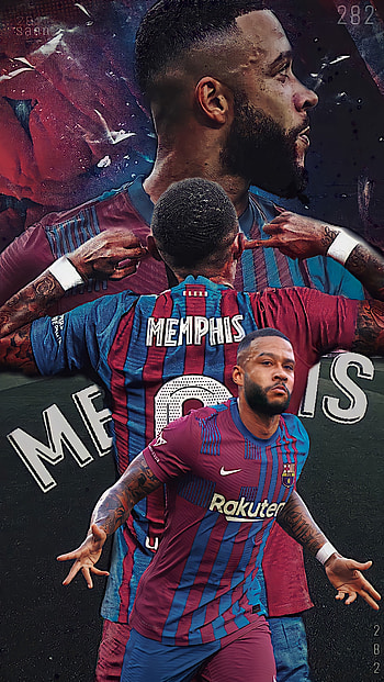 Memphis Depay, sports, Barcelona, deportes, fc barcelona, football HD phone wallpaper