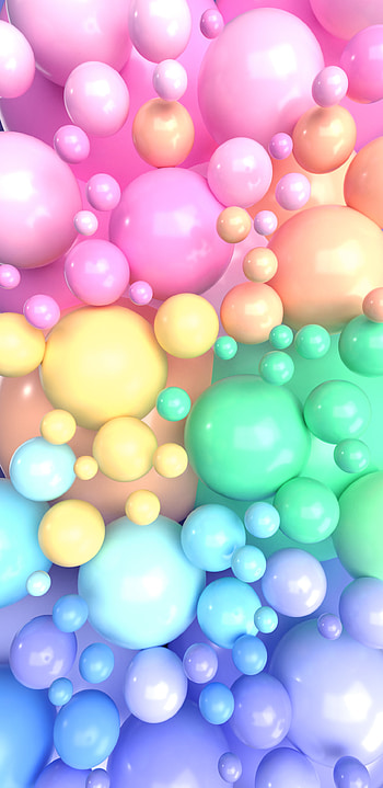 AB bals flat, 3D, baloon HD phone wallpaper