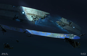 Universe, Halo Ring HD wallpaper