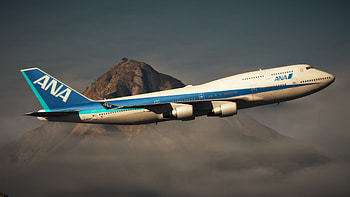 All Nippon Airways, Boeing 747-400, Japan pack, Airline livery HD wallpaper