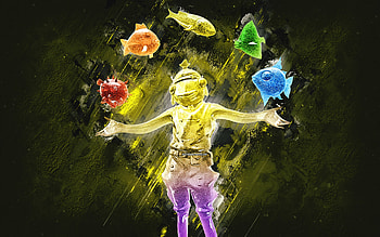 Fortnite Yellow Gummy Fishstick Skin, Fortnite, main characters, yellow stone background, Yellow Gummy Fishstick, Fortnite skins, Yellow Gummy Fishstick Skin, Yellow Gummy Fishstick Fortnite, Fortnite characters HD wallpaper