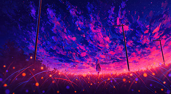 Anime Girl Mental Escape, anime-girl, anime, artist, artwork, digital-art, pixiv HD wallpaper