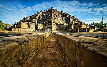 Borobudur, Buddhism, Java Island, Temple complex HD wallpaper