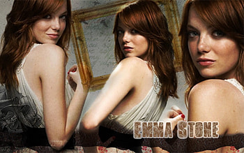 Emma Stone, stone, emma, red hair, redhead HD wallpaper
