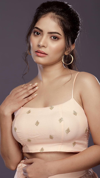 Kruthika Rao, kannada actress, model HD phone wallpaper