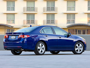 Auto, Acura, Cars, Asphalt, House, Side View, Style, Akura, 2008, Tsx HD wallpaper