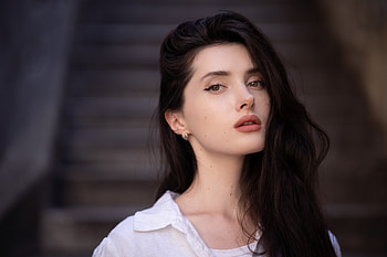 Woman Summer Looking At Viewer , girls, model HD wallpaper