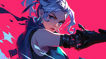 Valorant : Jett in Action, video game, Valorant, Jett (Valorant) HD wallpaper